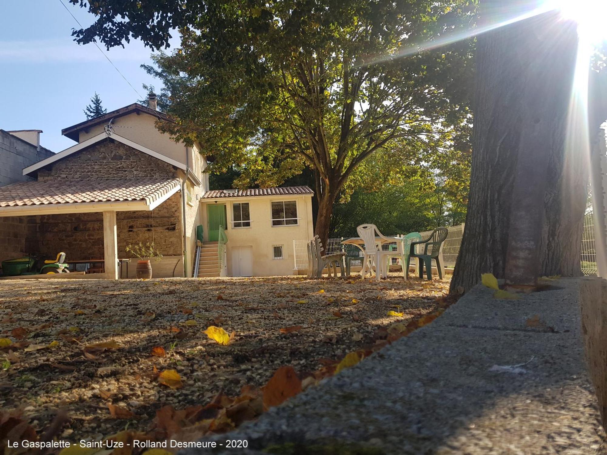 Le Gaspalette Saint-Uze Exterior foto